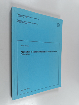 Juha Toivola : Application of Statistical Methods to Moda...