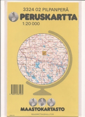 Peruskartta 1:20 000 Pilpanperä