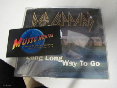 DEF LEPPARD - LONG LONG WAY TO GO CD SINGLE promo