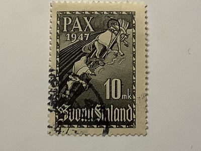333/ 1947 Pariisin rauhansopimus o leimattu