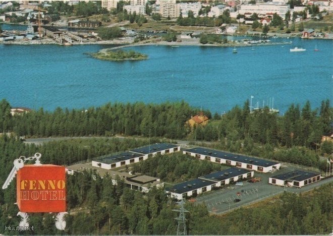 Vaasa Fenno Hotelli ilmakuva 1980