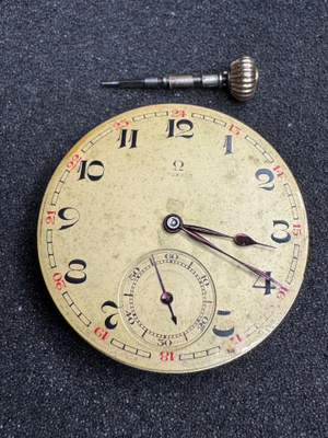 Omega taskukellon koneisto