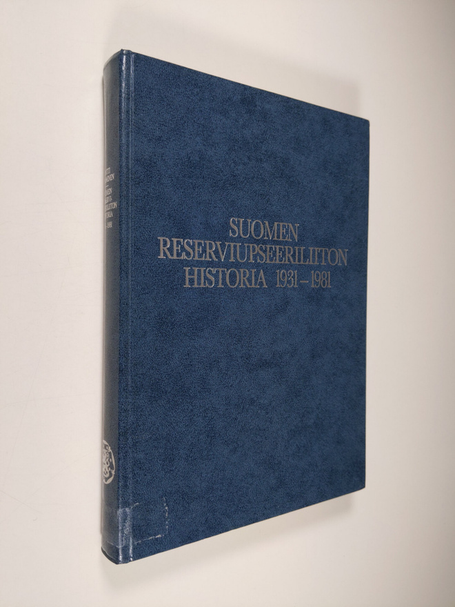 Antti Numminen : Suomen reserviupseeriliiton historia 193...