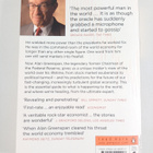Alan Greenspan : The age of turbulence : adventures in a ... - pikkukuva 2