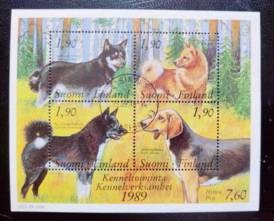 1989 Kenneltoiminta o ( LaPe BL5 ) leimattu