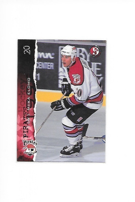 1996-97 Portland Pirates #20 Miika Elomo TPS farmi