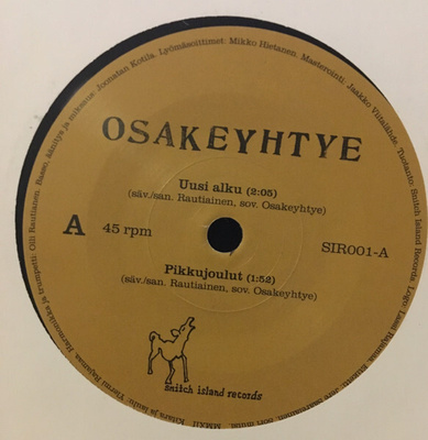 7” SINGLE Osakeyhtye – Uusi Alku