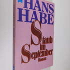 Hans Habe : Staub im September : Roman - pikkukuva 1