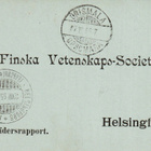 1895 Ukkoskortti Orismalasta Helsinkiin - pikkukuva 1