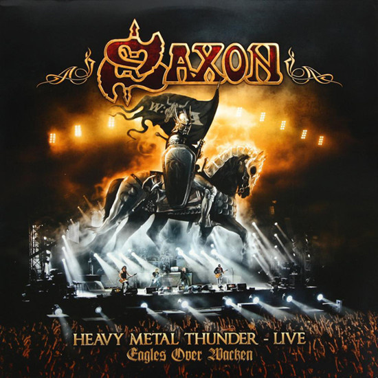 Saxon (2CD) Heavy Metal Thunder Live VG+++!! Wacken