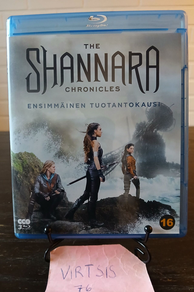 The Shannara chronicles 1.tuotantokausi blu-ray