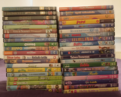 Lasten dvd paketti