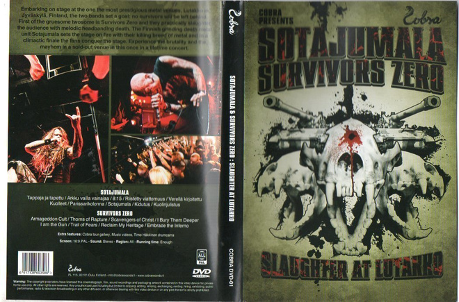 sotajumala & survival zero : slaughter at lutakko	(23 267)	k