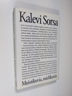Johannes Virolainen : Politiikan puolustus : pohdintoja S...