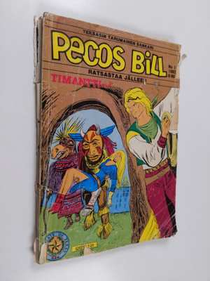 Pecos Bill n:o 1/1982 : Timantti-luola