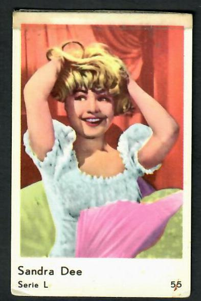 Keräilykuva - Sandra Dee Serie L 55