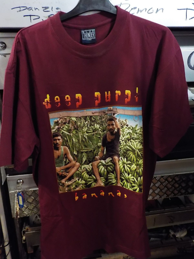 DEEP PURPLE BANANAS T-PAITA KOKO XL