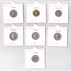 Sveitsi 5 -20 Rap- ½ Franc v.1931-1985 7 kolikkoa kehyksissä - pikkukuva 1