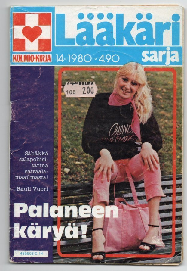 Lääkärisarja n:o 14 1980 Palaneen käryä.