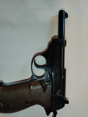 Walther P38 4,5 mm / .177 ilmapistooli, metallirunkoinen