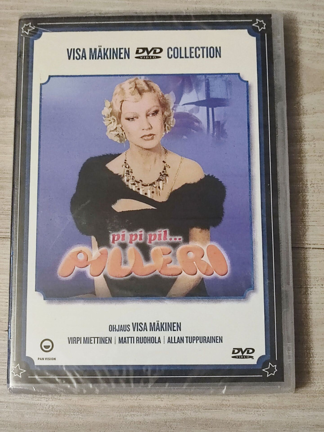 Pi pi pil... pilleri DVD UUSI Visa Mäkinen