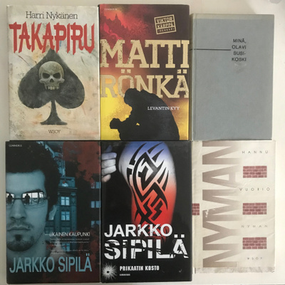 6 kovakantista dekkaria