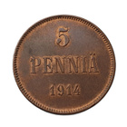 1 penni 1914 - hienokuntoinen! - pikkukuva 1