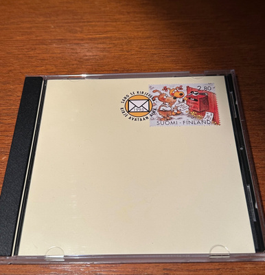 Sano se kirjeessä – Posti mainos-CD 1995 Mauri Kunnas kansi