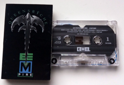 QUEENSRYCHE Empire C-KASETTI
