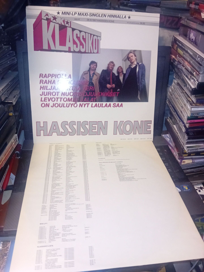 MINI LP POKO KLASSIKOT HASSISEN KONE ( SIS POSTIKULU