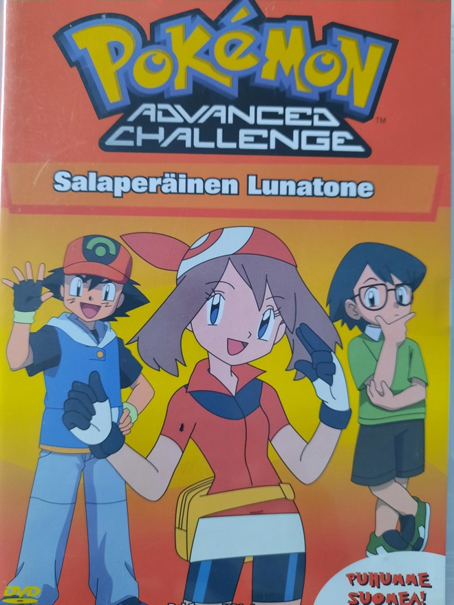 Pokemon Advanced: Salaperäinen Lunatone  DVD SUOMIPUHE