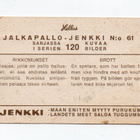 Purkkakuva Hellas JJalkapallo-Jenkki n:o 61 - pikkukuva 2