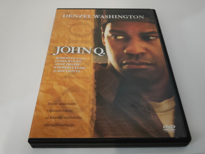 John Q. (2002) - DVD - Suomi-julkaisu
