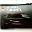Mitsubishi Sigma Omistajan käsikirja Owners Handbook - pikkukuva 1