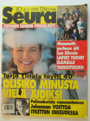 SEURA LEHTI 10 / 1991 34 VUODEN TAKAA