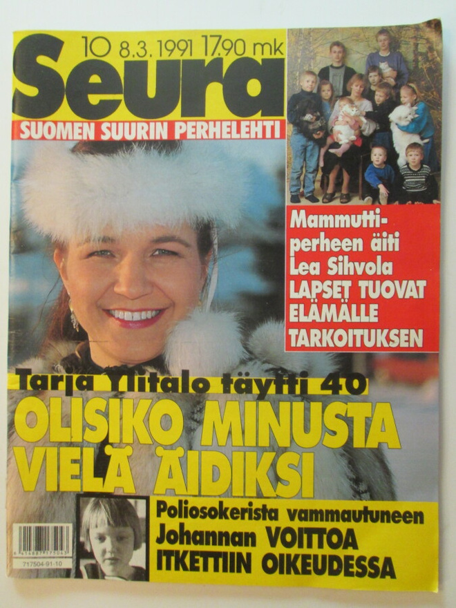 SEURA LEHTI 10 / 1991 34 VUODEN TAKAA