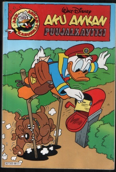 Aku Ankan karuselli 1/1998 Puujalkavitsi