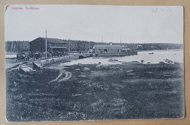Lovisa, Tullbron, hevosvaljakoita, väkeä, mv pk, ei p.