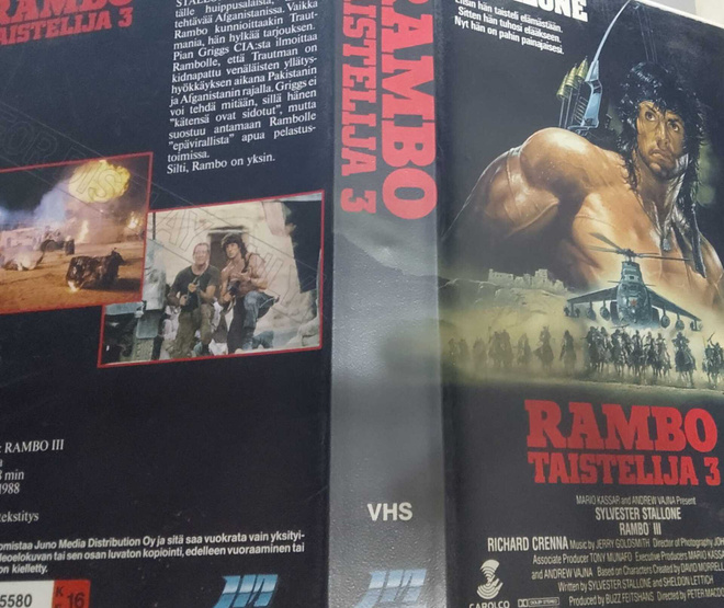 Rambo 3 vhs