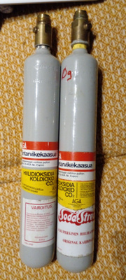 Sodastream RETRO CO2 pullot.
