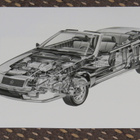 1988 Chrysler Le Baron pressikuva + vähäinen tekstisivu - pikkukuva 1