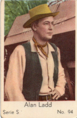 Purkkakuva Serie S n:o 94 ALAN LADD