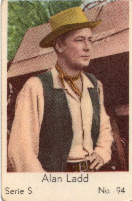 Purkkakuva Serie S n:o 94 ALAN LADD