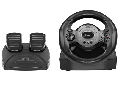 Tracer Rayder 4 in 1 Black Steering wheel PC, PlayStation 4,
