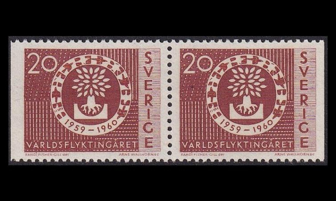 Ruotsi 457DD ** Pakolaisvuosi (1960)