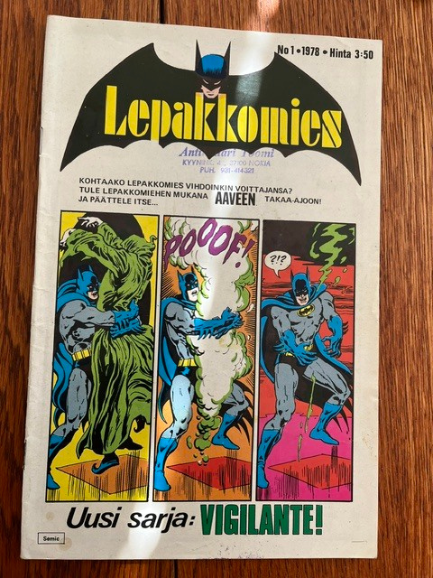 Lepakkomies 1/1978