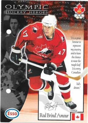1998 Esso Olympic #11 Rod Brind`Amour Canada