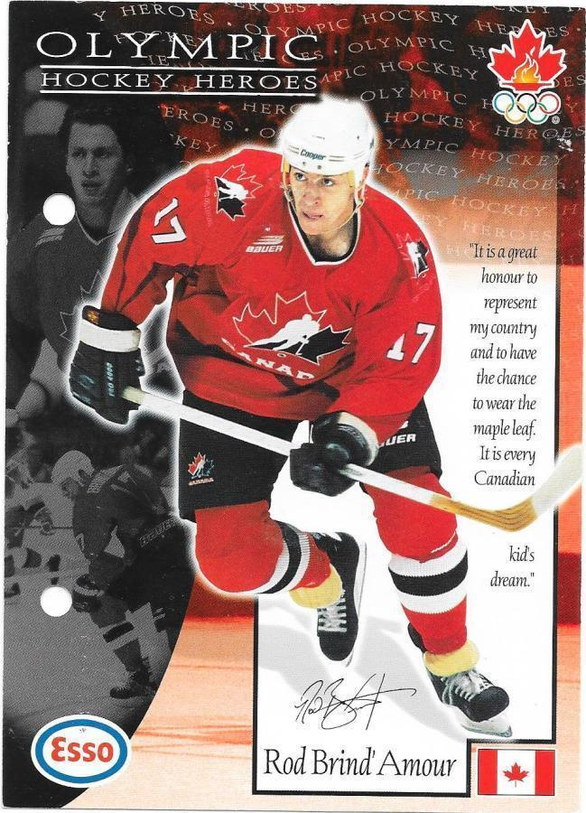 1998 Esso Olympic #11 Rod Brind`Amour Canada