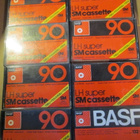 kahdeksan BASF super LH 90 c-kasettia - pikkukuva 2