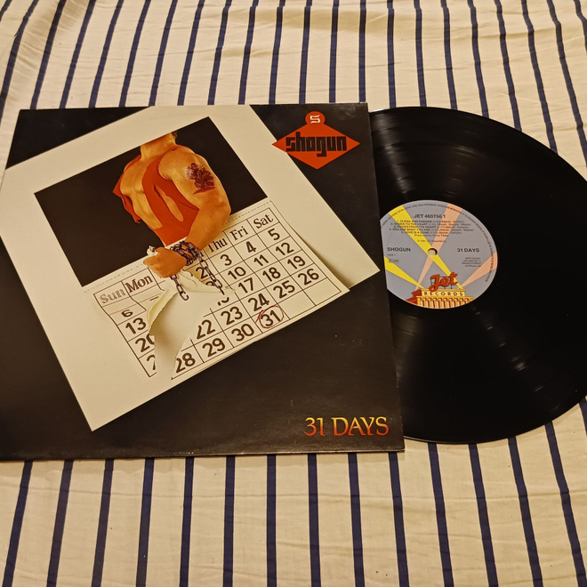 Shogun - 31 Days lp orig 1987 Hard Rock upea